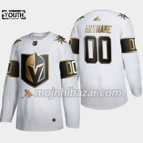 Dresovi Vegas Golden Knights Custom Adidas 2019-2020 Golden Edition Bijela Authentic - Dječji